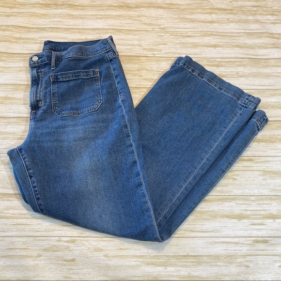 GAP High Rise Flare Jeans 16P - Picture 1 of 9
